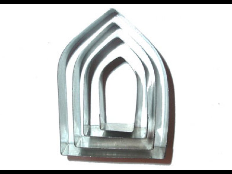 Puertas y Ventanas Góticas (Grande: 4.5 x 6cm - Chica: 1.5 x 3cm)